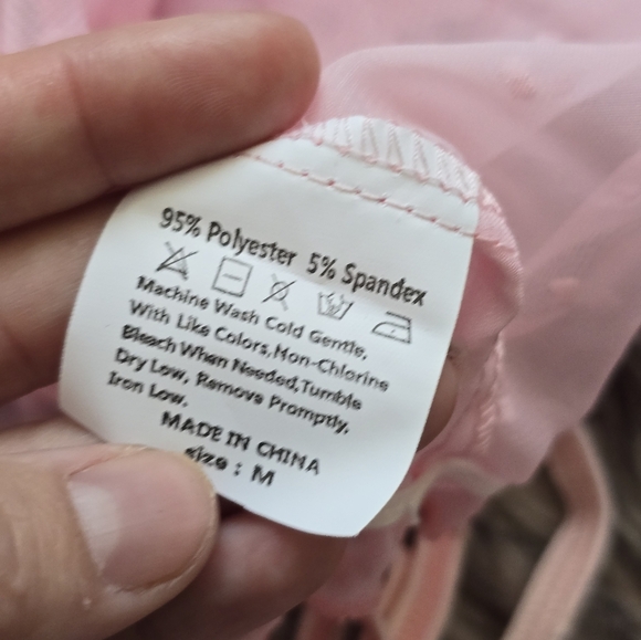 Baby Pink Amazon Crop top w tied panty set - Picture 5 of 5